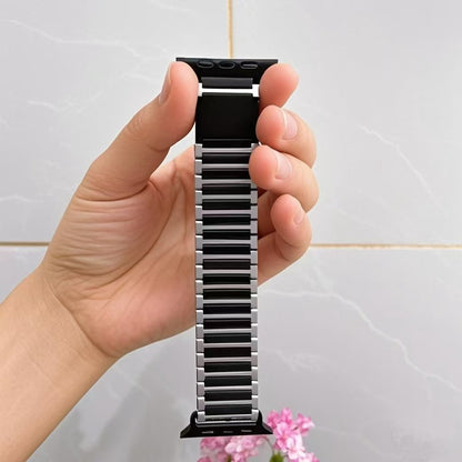 【バイカラー】2トーンマグネットメタルバンド【アップルウォッチ】