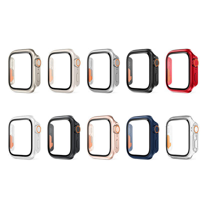 [10 colors available] Ultra-style PC tempered glass case [Apple Watch]