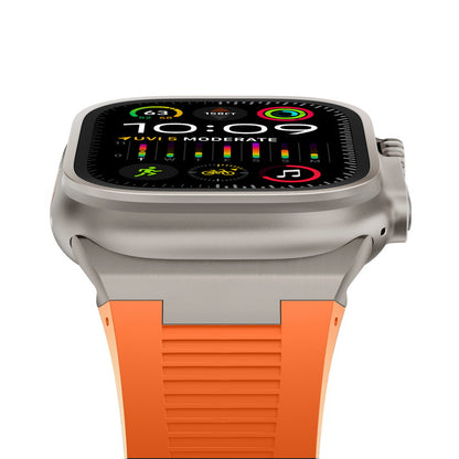 [15 colors available] Premium Liquid Silicone Band [Apple Watch]