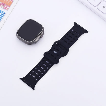 【太めで快適】エアホールマグシリコンバンド【アップルウォッチ】