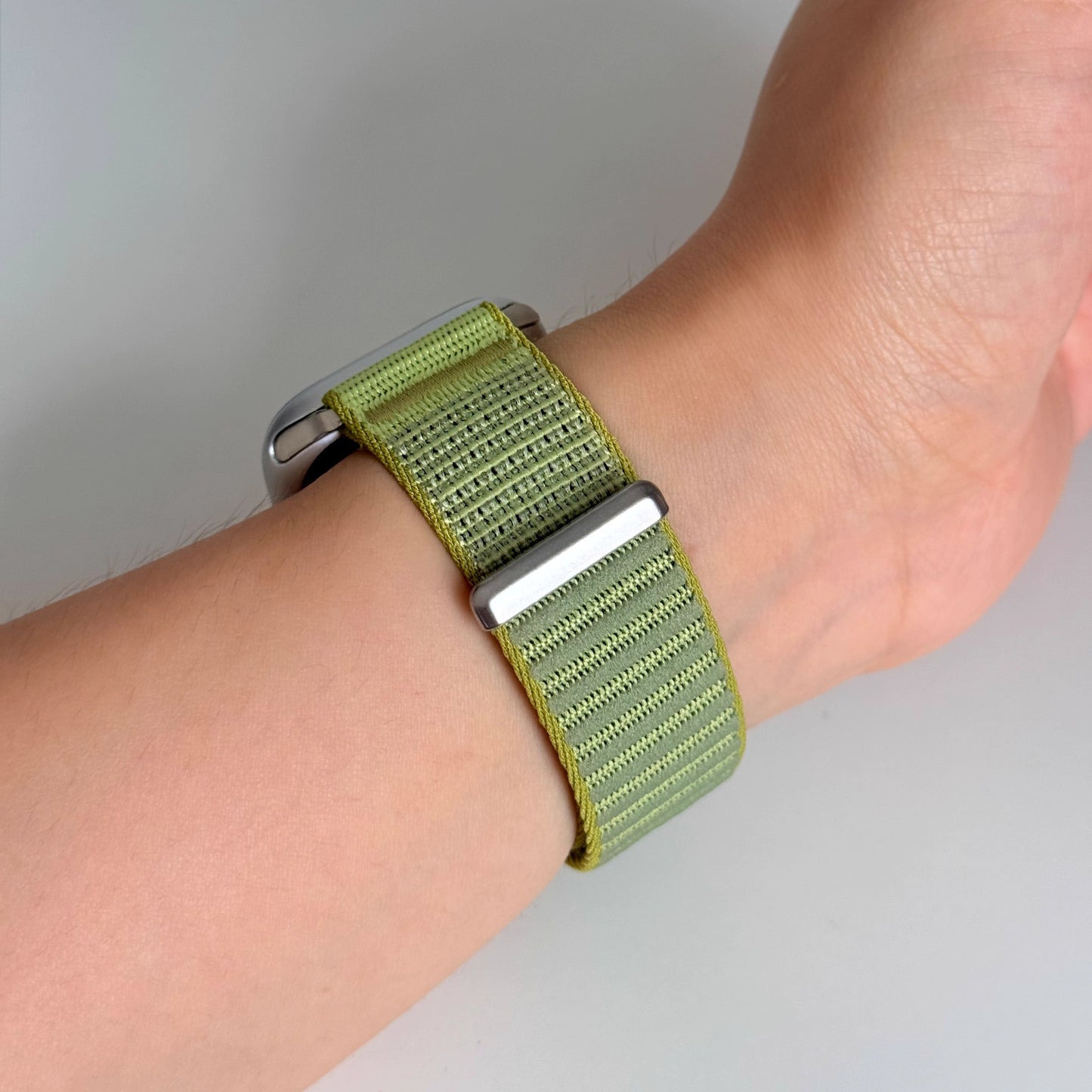 【ストレスフリー装着】カラフルナイロンマジックバンド【アップルウォッチ】