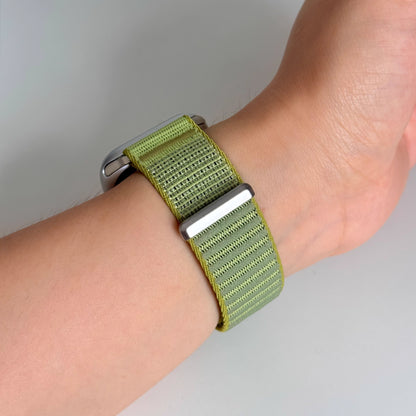 【ストレスフリー装着】カラフルナイロンマジックバンド【アップルウォッチ】