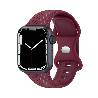 [11 colors available] Elegant line silicone band [Apple Watch]