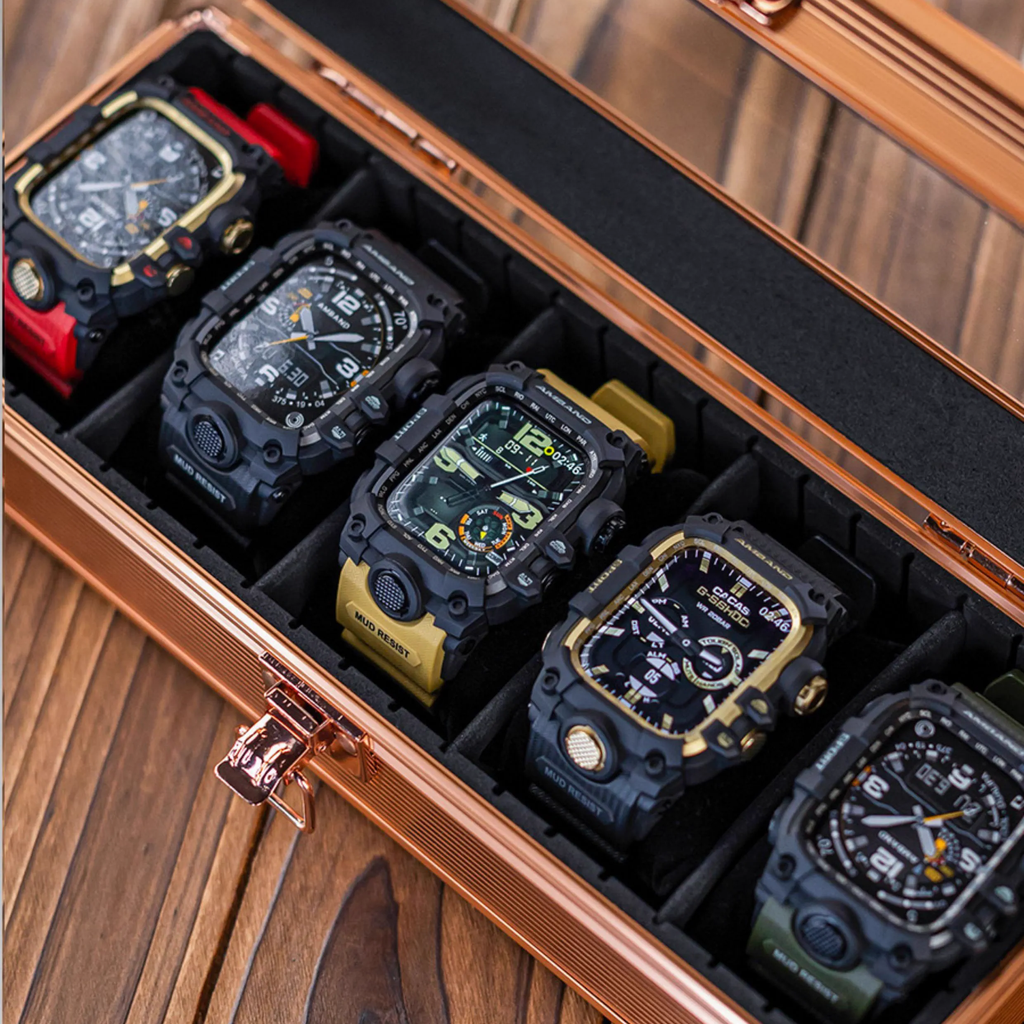 [Shock-resistant] Metal protective TPU band [Apple Watch]