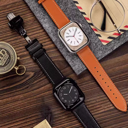 【全9色】ロイヤルカウレザーバンド【アップルウォッチ】