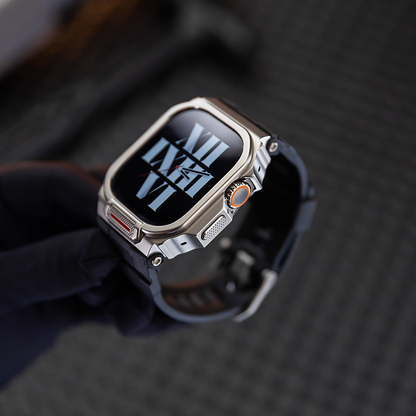 【Ultra専用モデル】メカニカルガードケースバンド【アップルウォッチ】