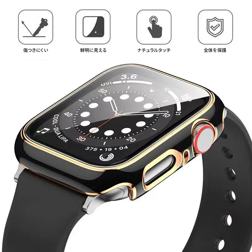 RM-2 ローズゴールドD apple watch メタル カスタムケースohaRM2