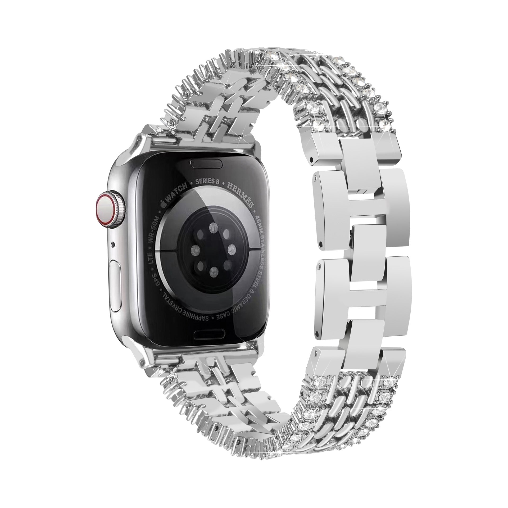 【全４色】ダブルダイヤモンドメタルバンド【アップルウォッチ】 - Apple Watchバンド専門通販【BELTIES(ベルティーズ)】