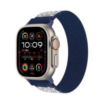 [5 colors available] Glitter mesh nylon band [Apple Watch]