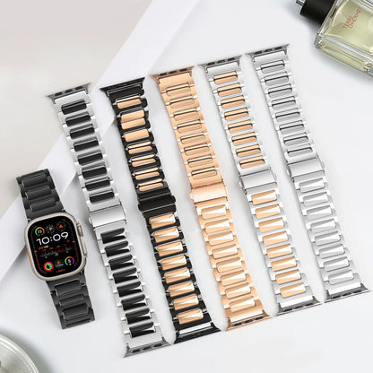 [6 colors available] Dual-tone stainless steel band [Apple Watch]