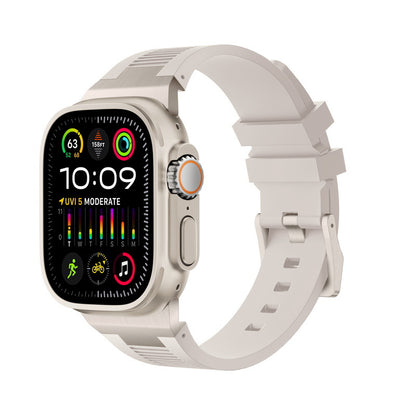 [15 colors available] Premium Liquid Silicone Band [Apple Watch]