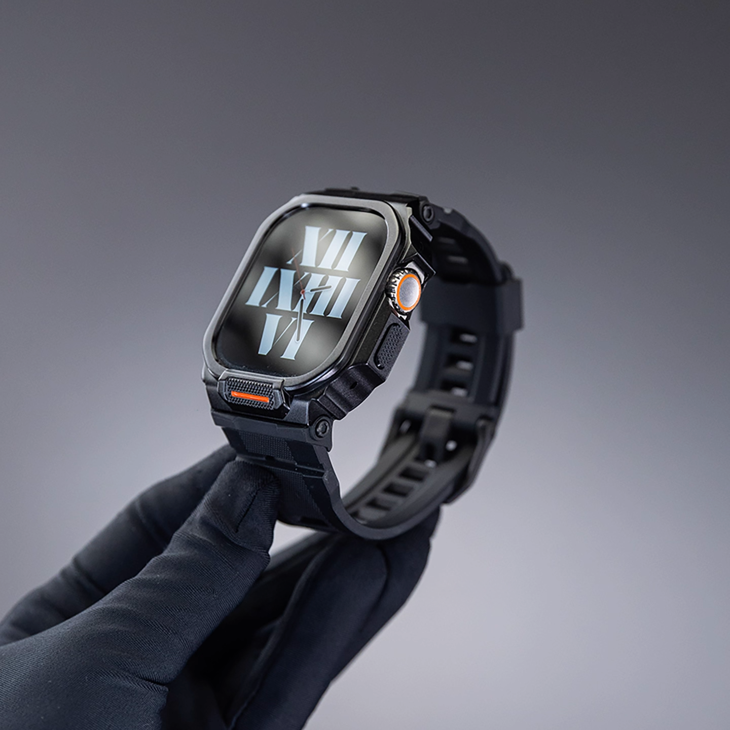 【Ultra専用モデル】メカニカルガードケースバンド【アップルウォッチ】