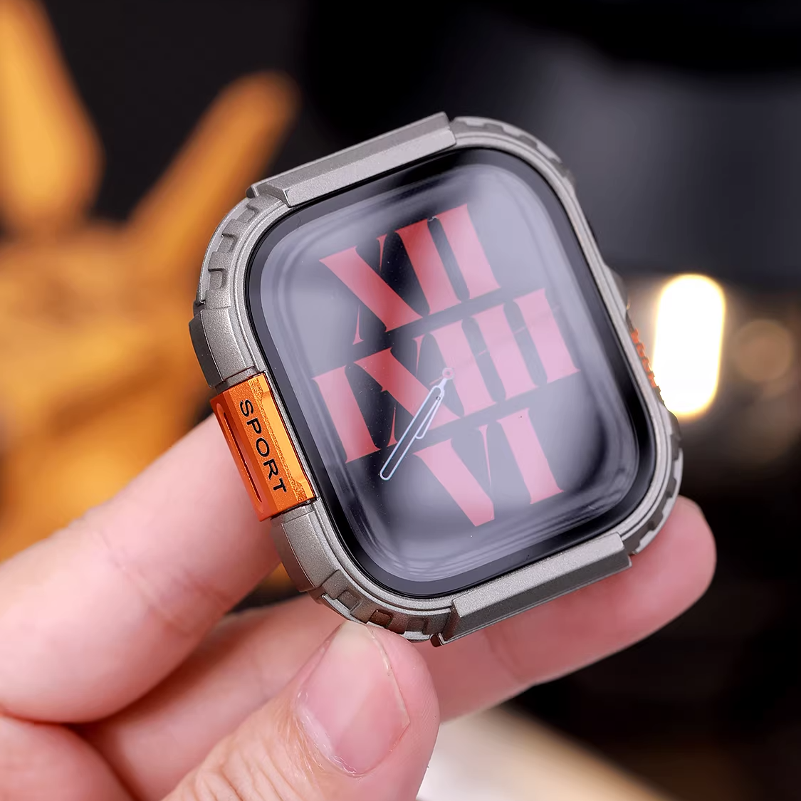 【フィルム付タイプ】メタルPCボディ保護ケース【アップルウォッチ】