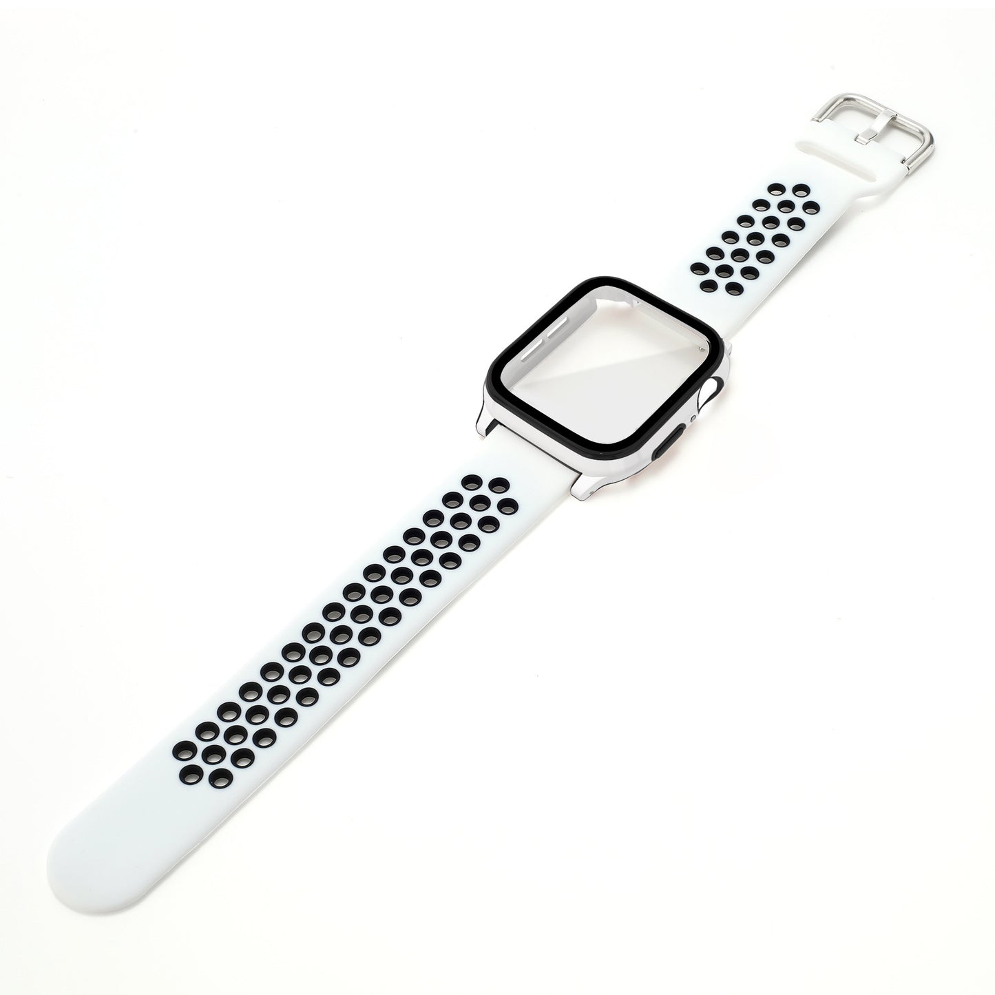 [Cover and case integrated] Breeze Dot Silicone Band [Apple Watch]