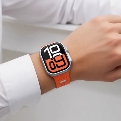 【選べる12色】スマートリブシリコンバンド【アップルウォッチ】