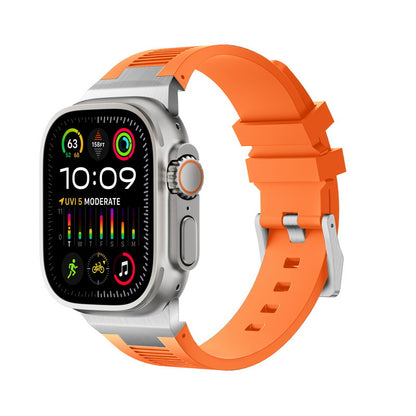 [15 colors available] Premium Liquid Silicone Band [Apple Watch]