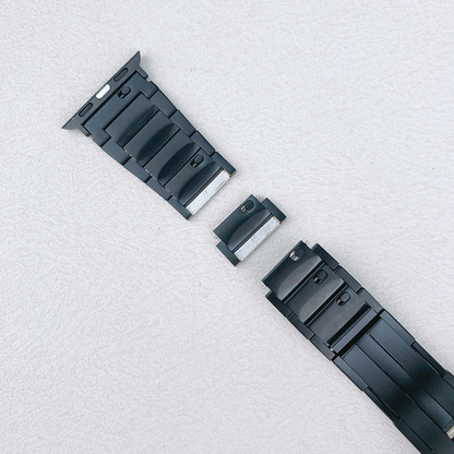 【手首に干渉しない】リンクブレスレットメタルバンド【アップルウォッチ】