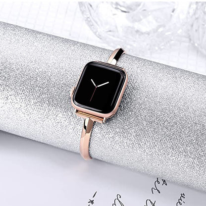 [4 colors available] Chain strap metal band [Apple Watch]