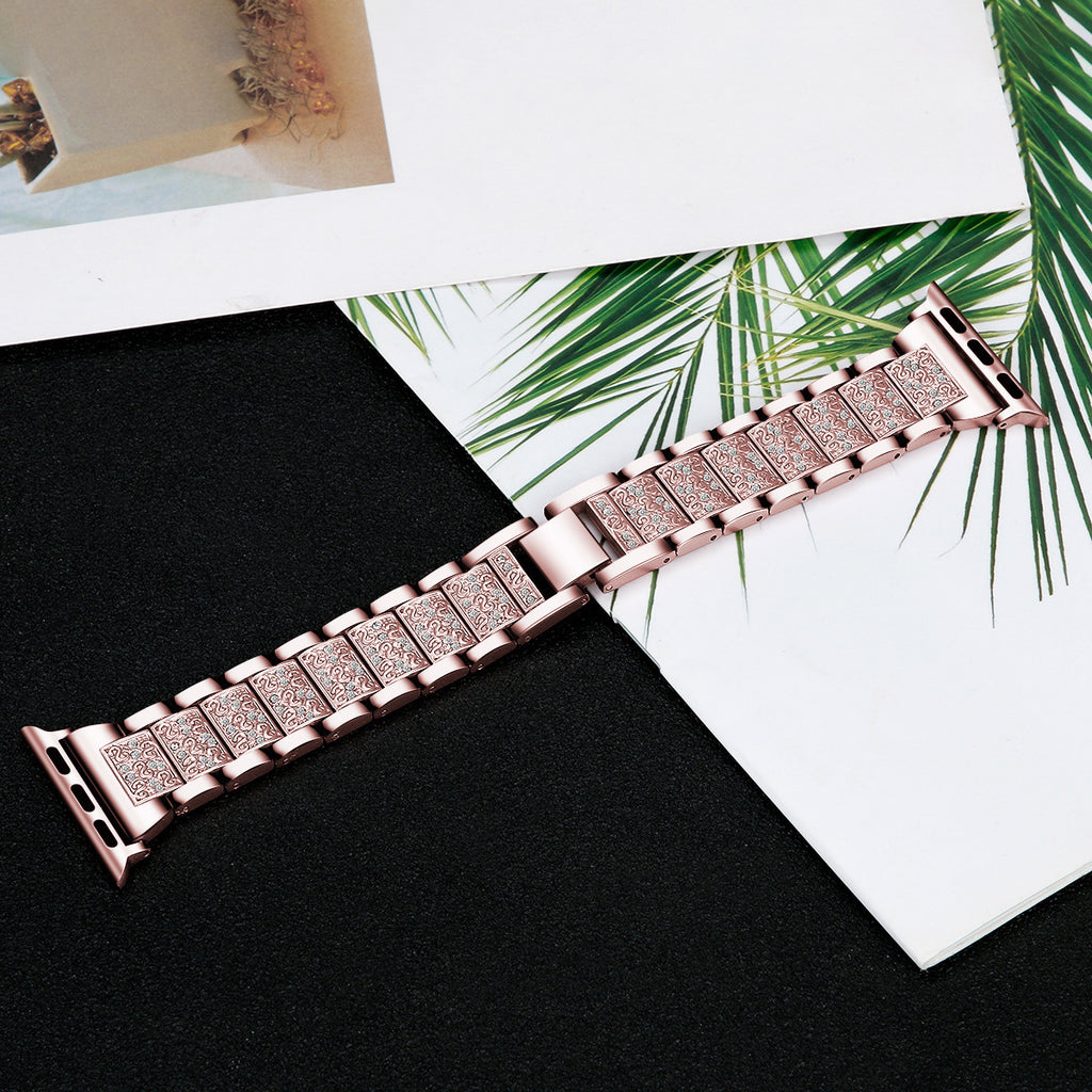 Elegant Jewelry Metal Band (4 Colors Available) for Apple Watch