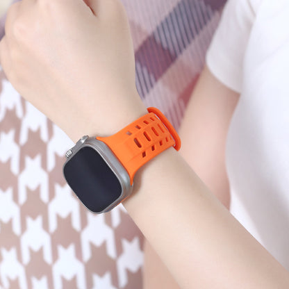 【太めで快適】エアホールマグシリコンバンド【アップルウォッチ】