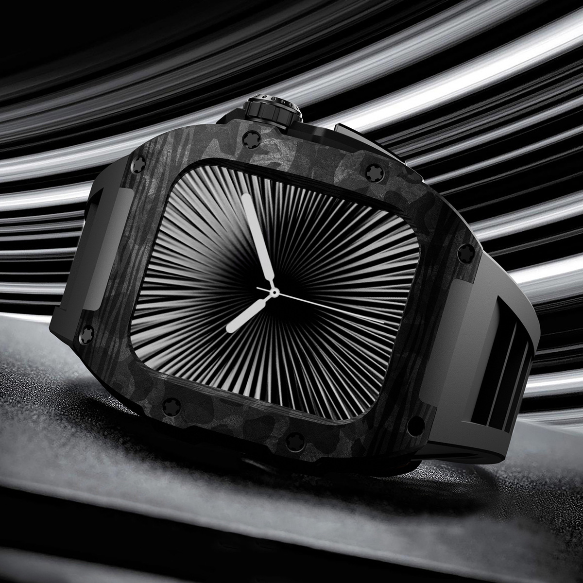 【46mm専用】SOL(ソル)  Dark Matter【アップルウォッチ】