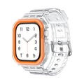 [Compatible with Series 10/11] All-clear case integrated band [Apple Watch]