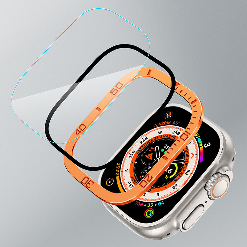 [Exclusive to Ultra] Protective Bezel Film [Apple Watch]