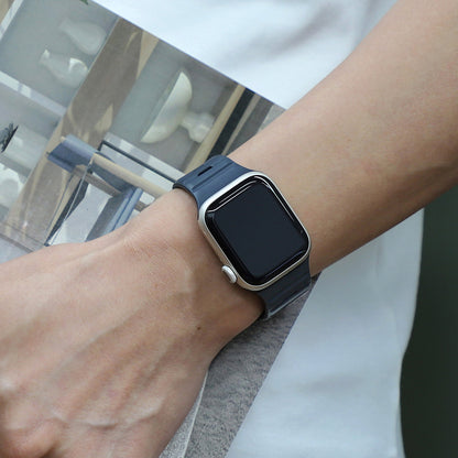 【磁力で快適フィット】ダブルロックマグネットバンド【アップルウォッチ】