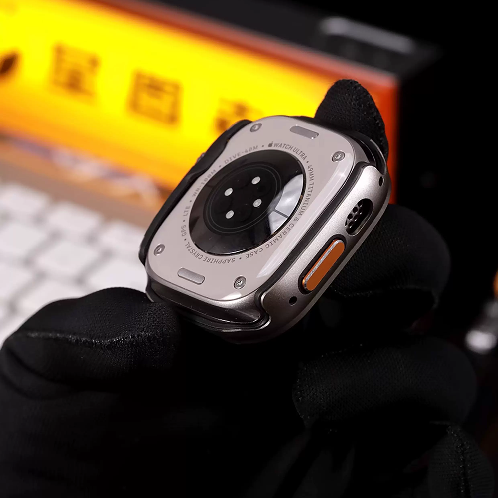 【フィルム付タイプ】デュアルトーンメタルケース【アップルウォッチ】