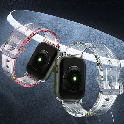 [4 colors available] TPU clear line band [Apple Watch]