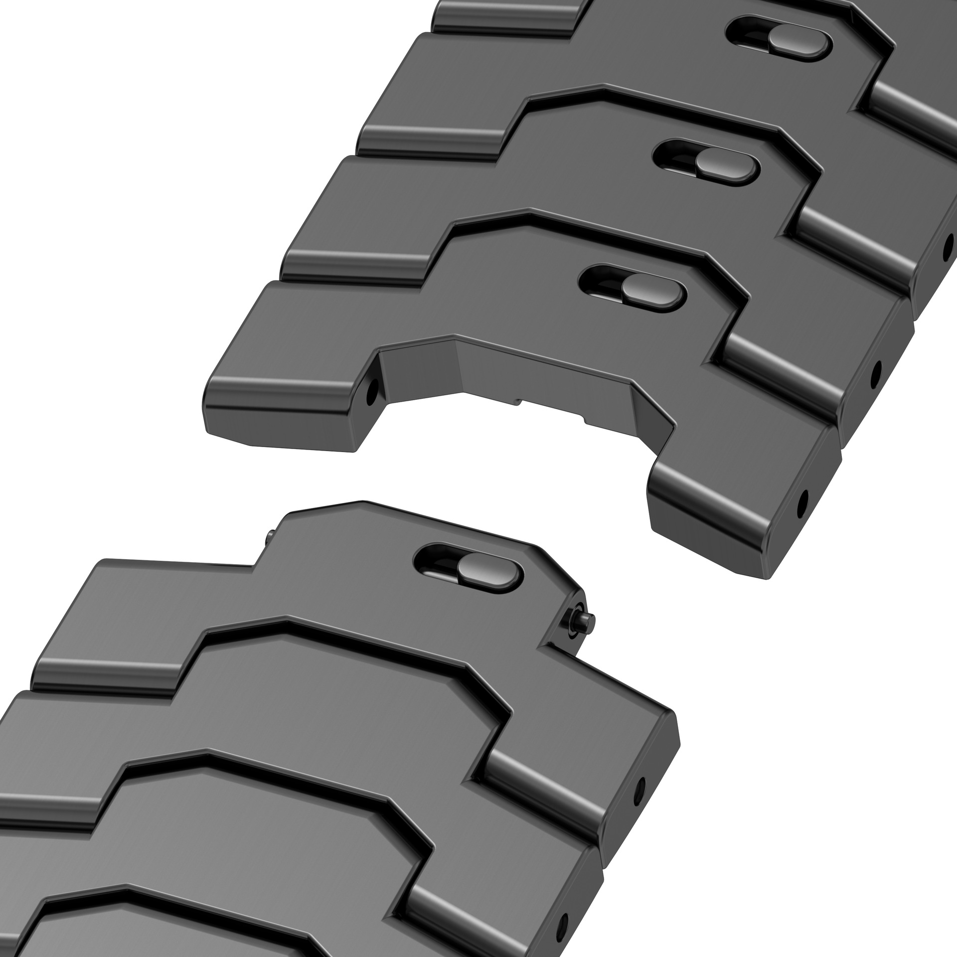 [No Tools Required] Modern Armor Titanium Band [Apple Watch]
