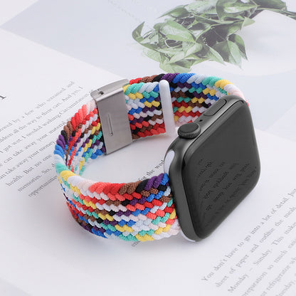 [37 colors available] Stretch buckle nylon band [Apple Watch]