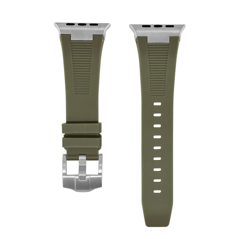 [10 colors available] Premium Liquid Silicone Band [Apple Watch]