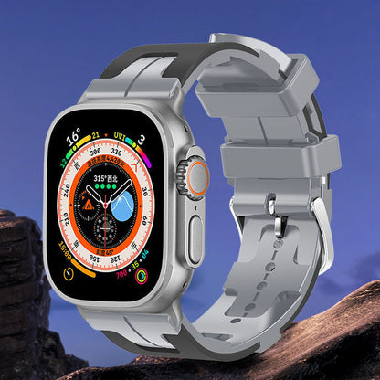 [10 colors available] Active Contrast Silicone Band [Apple Watch]