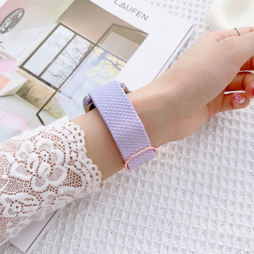 【やさしい色合い】グラデーションナイロンバンド【アップルウォッチ】