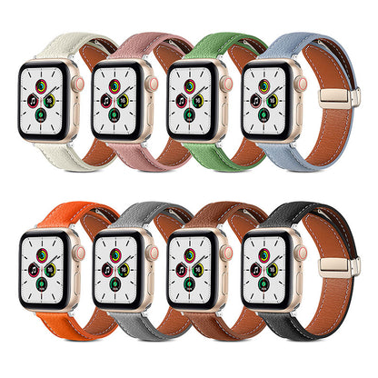 【全8色】マグネットバックルペブルレザーバンド【アップルウォッチ】 - Apple Watchバンド専門通販【BELTIES(ベルティーズ)】