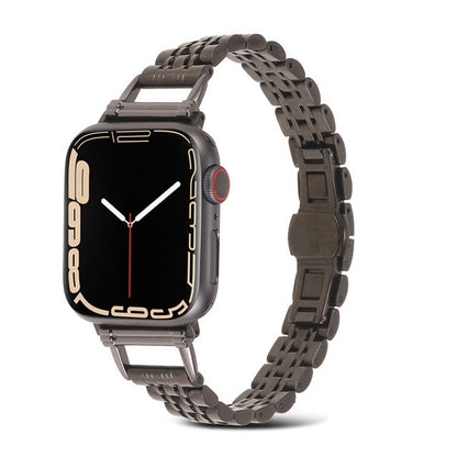 [4 colors available] Square buckle steel band [Apple Watch]