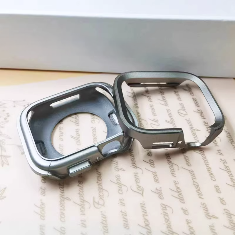 【ガラス無し両面保護】アルミチタンプロテクトケース【アップルウォッチ】
