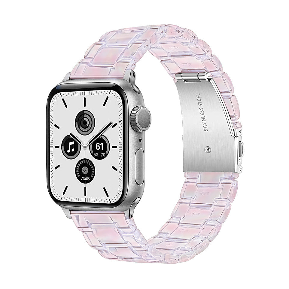 【珍しい色のデザイン♪】マーメイドクリアバンド【アップルウォッチ】 - Apple Watchバンド専門通販【BELTIES(ベルティーズ)】