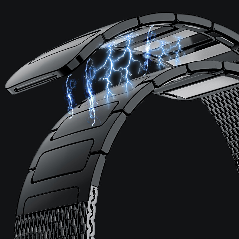 [Latest Milanese] Dual Texture Metal Band [Apple Watch]
