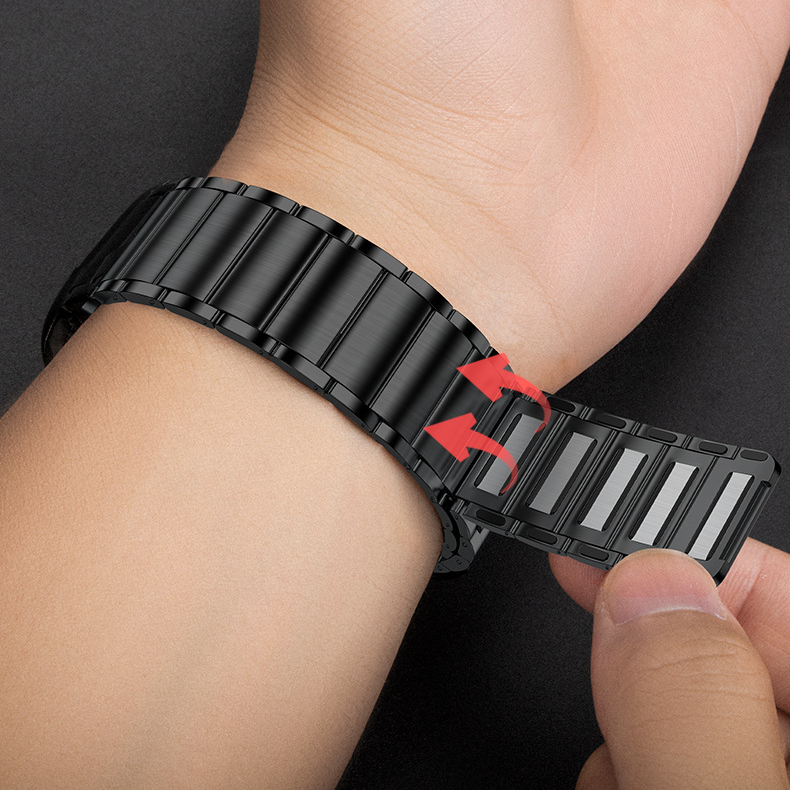 【強力マグネット】マグリンクステンレスバンド【アップルウォッチ】