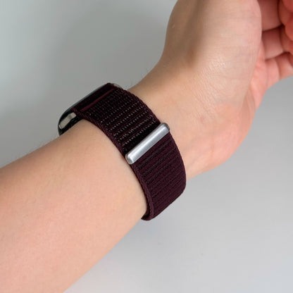 【ストレスフリー装着】カラフルナイロンマジックバンド【アップルウォッチ】