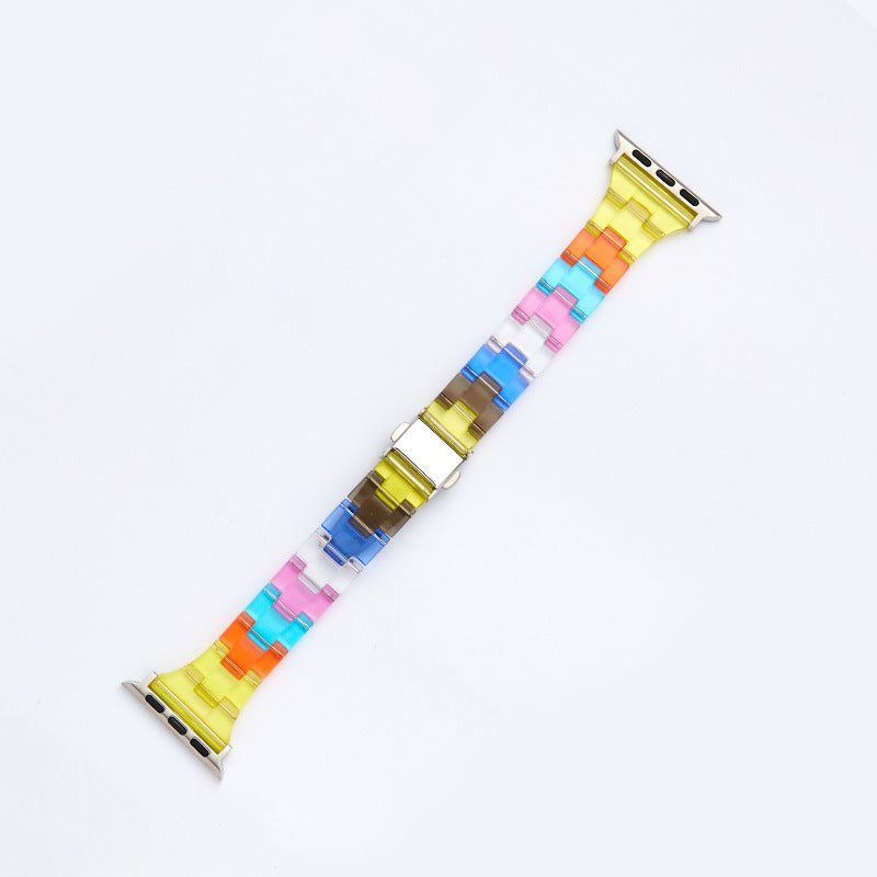 【全7色】レインボーアクリルバンド【アップルウォッチ】 - Apple Watchバンド専門通販【BELTIES(ベルティーズ)】