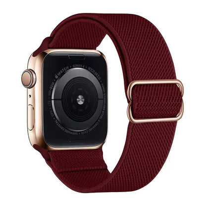 [23 colors available] Nylon braided stretch band [Apple Watch]