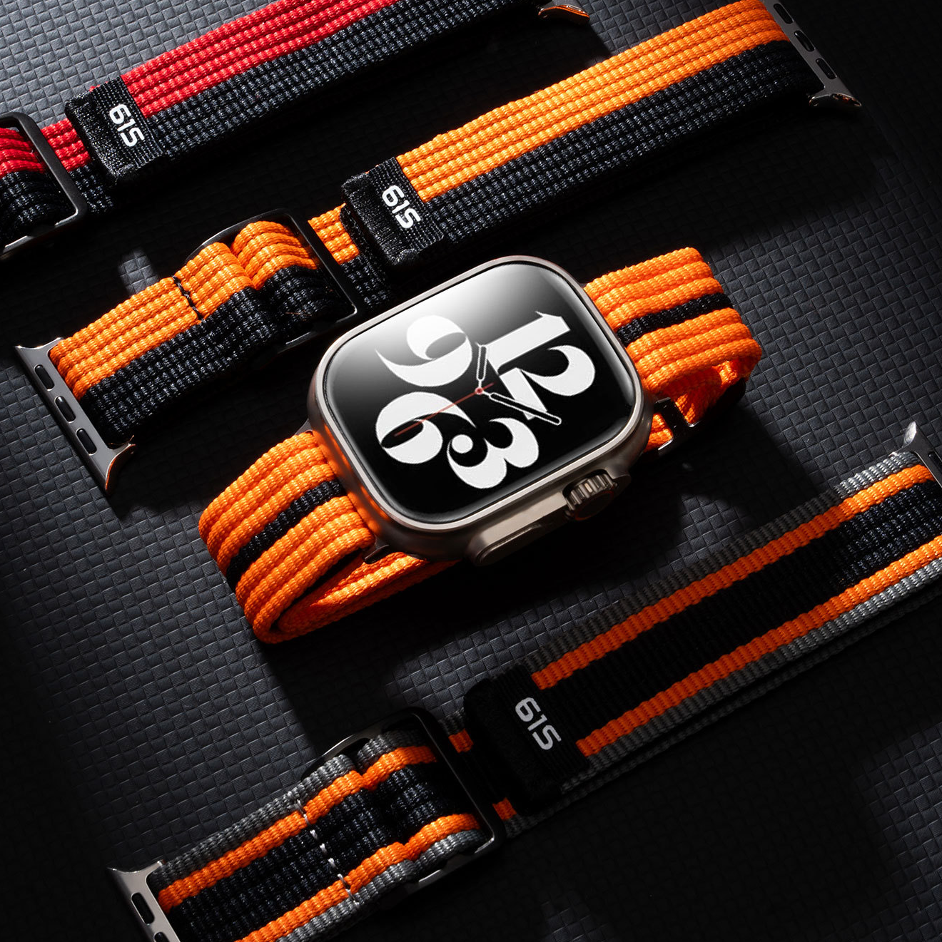 【スポーツに映える】アスレチックナイロンバンド【アップルウォッチ】