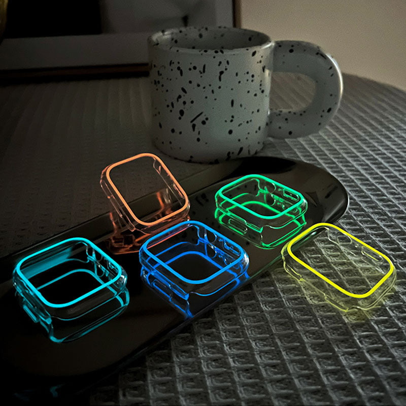 [Luminous✨5 colors available] Clear Hololive Luminous Case [Apple Watch]