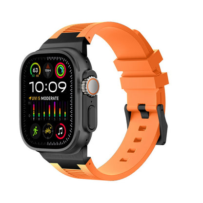 [15 colors available] Premium Liquid Silicone Band [Apple Watch]