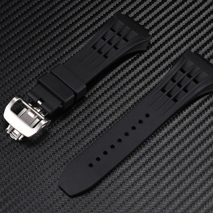 [2 colors available] Smoke clear case integrated band [Apple Watch]