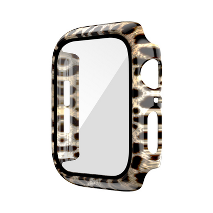 【フィルム付タイプ】アニマルパターンケース【アップルウォッチ】