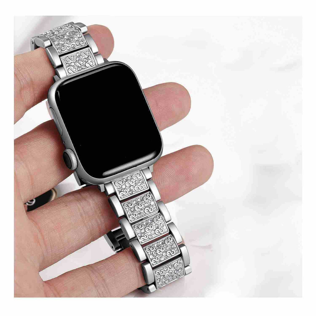 Elegant Jewelry Metal Band (4 Colors Available) for Apple Watch